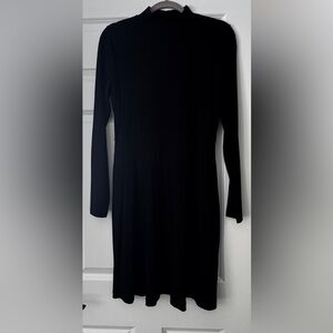 NWT Banana Republic Black Long Sleeve Dress
